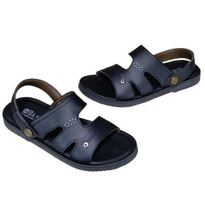 Giày Sandal Nam HA NAM Da Bò Thật Cao Cấp Đế Cao Su Chống Trơn Trượt DNA2243