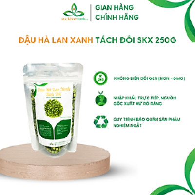 Đậu Hà lan xanh tách đôi nhập khẩu từ Canada