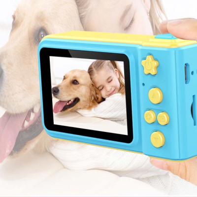 Máy chụp ảnh cao cấp mini dành cho bé yêu tặng kèm thẻ nhớ 32G - Hàng nhập khẩu