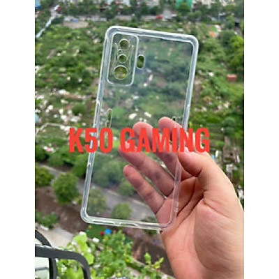 Ốp lưng silicon cho Xiaomi Redmi K50 Gaming Edition dẻo Gor Bảo vệ camera trong suốt Hàng nhập khẩu