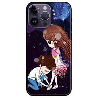Ốp lưng dành cho Iphone 14 - Iphone 14 Plus - Iphone 14 Pro - Iphone 14 Pro Max - Cô Gái Cầm Hoa Anime