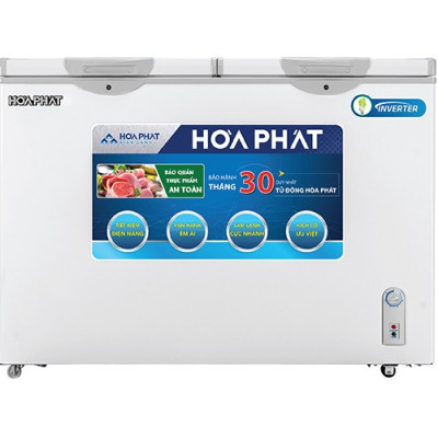 TỦ ĐÔNG MÁT INVERTER HÒA PHÁT 245 LÍT HCFI-606S2Đ2 ĐỒNG (R600A) (HÀNG CHÍNH HÃNG) (CHỈ GIAO HCM)