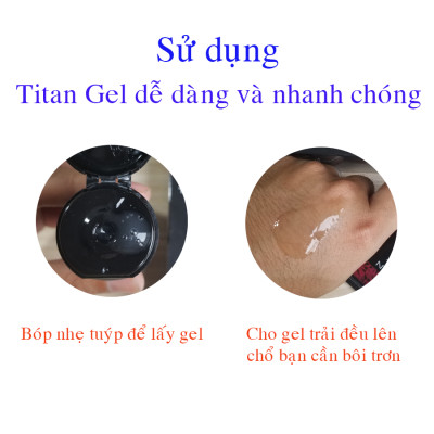 Gel bôi trơn Titan Gel 50ml