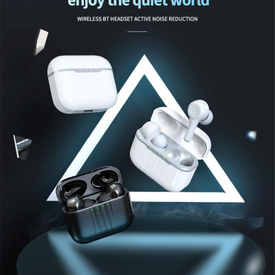 CINCATDY Tai Nghe Bluetooth V5.0 Earbuds Gaming Headphone True Wireless Headset J7 ANC - Hàng Chính Hãng