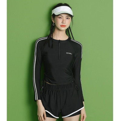 Bikini đồ bơi nữ kín đáo đồ bơi nữ tay dài-quần đùi