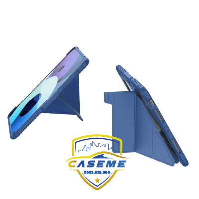 [iPad Pro M4] Bao da chính hãng Nillkin Bumper Leather Case Pro dành cho iPad Pro 11 inch M4 2024, iPad Pro 13 inch M4 2024 (Có khe cắm bút Apple Pencil) - Hàng chính hãng