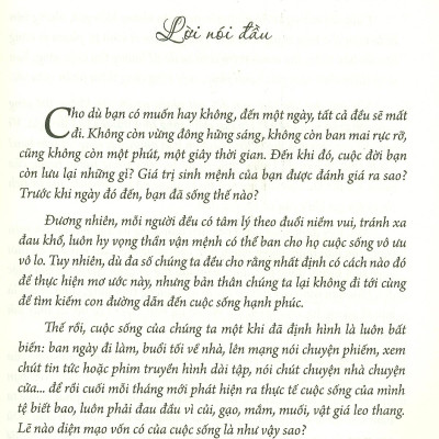 Bạn Sẽ Sống Ra Sao Những Ngày Tháng Tiếp Theo?