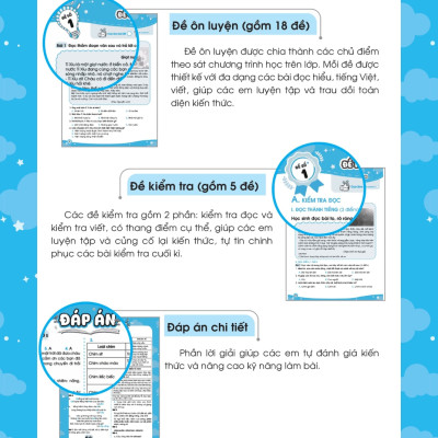 Bộ Đề Ôn Luyện Và Kiểm Tra Tiếng Việt 3 - MEGA