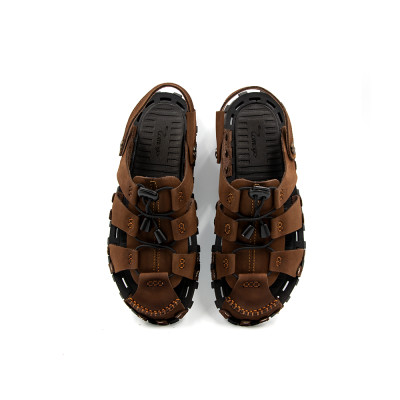 Sandal Rọ Nam Da Bò Thật Tomoyo TMS10102