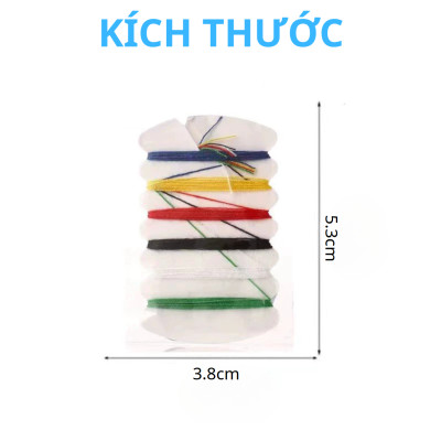 Bộ dụng cụ kim chỉ may vá quần áo mini, túi kim chỉ cá nhân mang đi du lịch, set bộ kim chỉ, nút, ghim