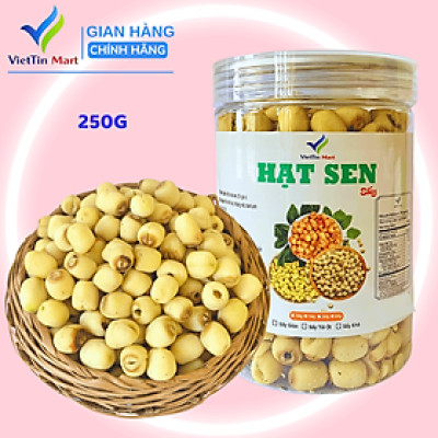 Hạt Sen Sấy Giòn Nguyên Hạt VietTin Mart