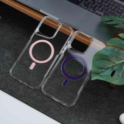 Ốp lưng chống sốc trong suốt chống ố vàng cho iPhone 12, 13 ,14 ,15 Pro Max hiệu Likgus CANDY, Nút bấm kim loại, viền bảo vệ camera - Hàng nhập khẩu