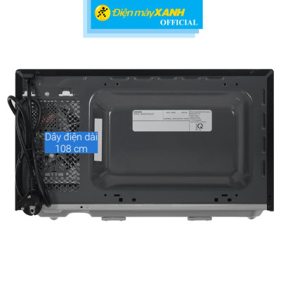 Lò vi sóng Samsung MS20A3010AL/SV 20 lít - Hàng Chính Hãng