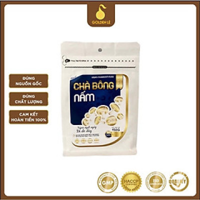 Chà bông nấm đông cô gói 150g - Vegan Mushroom Floss - Golden Lê