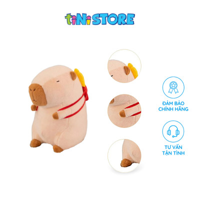 Gấu Bông Capybara Đeo Túi Đồ Ăn Dễ Thương Value Toys 30cm Cho Bé - Mẫu ngẫu nhiên