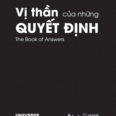 Sách AZ - Vị Thần Của Những Quyết Định - Bản Bìa Đen