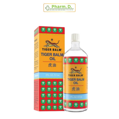 Dầu Tiger Balm, Tiger Balm Pain Relieving Liniment giảm mỏi cơ, đau và nhức cơ 57ml