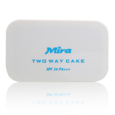 Phấn nén trang điểm siêu mịn Mira Two Way Cake Hàn Quốc 12g No.13 Bright Beige tặng kèm móc khoá