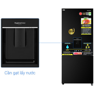 Tủ lạnh Panasonic Inverter 377 lít NR-BX421GPKV - Chỉ giao HCM
