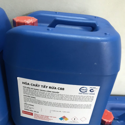 Hóa chất vệ sinh chiller điều hòa máy bơm và đường ống