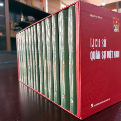 (Boxset bìa cứng) Bộ sách LỊCH SỬ QUÂN SỰ VIỆT NAM (14 tập) – Viện Lịch sử Quân sự Việt Nam, Bộ Quốc phòng - NXB CTQGST