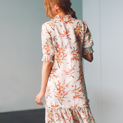 Đầm Babydoll Sakura DRE159 Thời trang thiết kế Hity