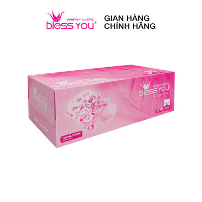 Combo 6 Hộp Khăn hộp Bless You Alavie 180 tờ