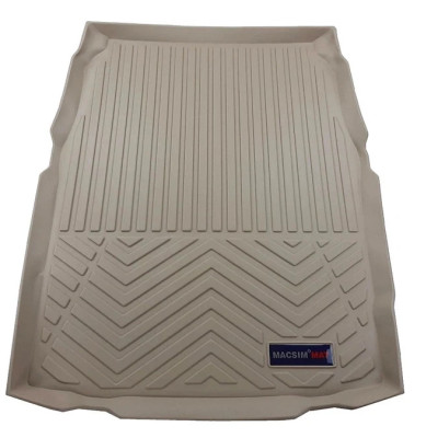 Thảm lót cốp xe ô tô BMW 5 seri 2011-2016 nhãn hiệu Macsim chất liệu TPV cao cấp màu đen