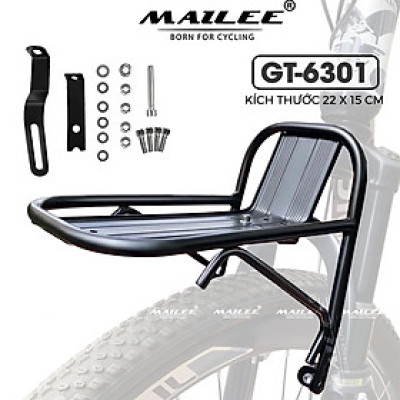 Giá Trước Xe Đạp, baga trước xe đạp Địa Hình GT-6301 chất liệu Nhôm cho Giỏ xe/hành lý Chắn Trước Phụ Kiện Đạp Xe, dành cho vị trí chờ có sẵn - Mai Lee