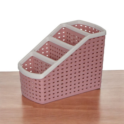 Khay đựng đồ đa năng nhựa Việt Nhật cao cấp, ống cắm bút ( màu ngẫu nhiên )