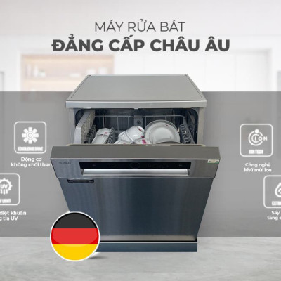 MÁY RỬA BÁT DUSLER SMS86M03EU - Hàng Chính Hãng