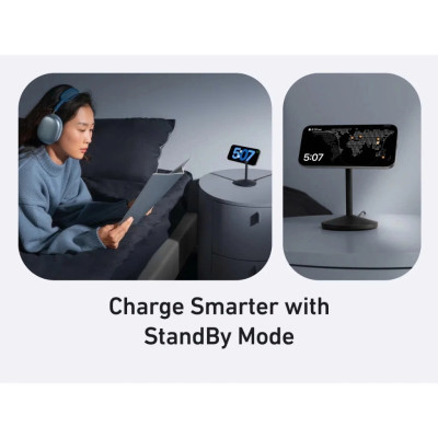 Đế sạc đứng Anker Maggo 1C 15W kèm cáp Type-C - Hàng Chính Hãng