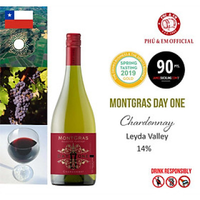 Rượu Vang Trắng Chile MontGras Day One Chardonnay
