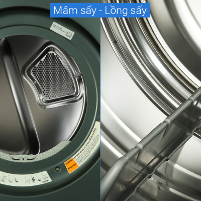 WT2517NHEG - Tháp giặt sấy LG Inverter giặt 25 kg - sấy 17 kg - Hàng Chính Hãng