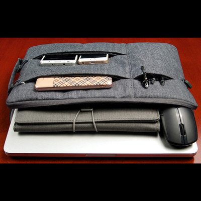 Túi Chống Sốc Dành Cho Macbook Laptop TCS - Xám Đậm 