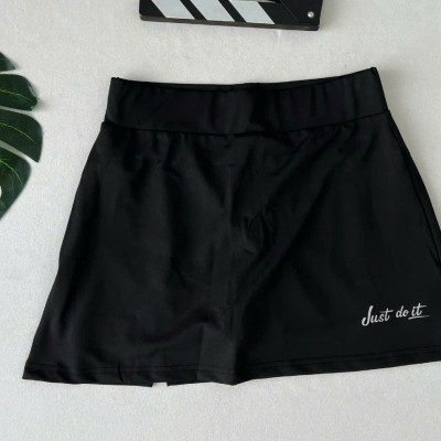 Bộ Váy Thể Thao Nữ Gồm Áo Thun Và Váy 2 Lớp Sành Điệu