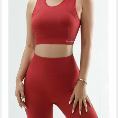 Đồ Tập Yoga Gym Nữ Dệt Kim Có Đệm Chống Sốc Ngực