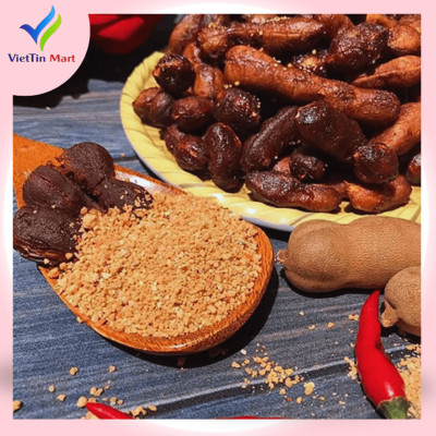 Me Lào 1 Nắng Kèm Muối Ớt Viettin Mart 500G