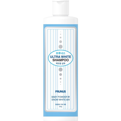 Sữa Tắm Siêu Trắng Lông Chó Mèo Prunus Ultra White Shampoo 500g