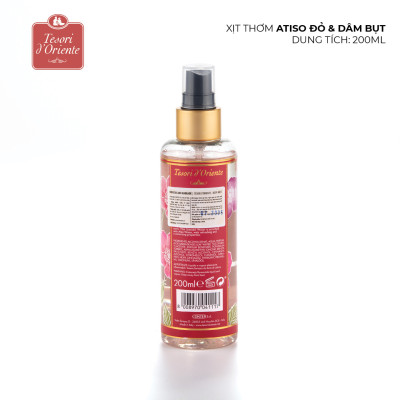 Xịt thơm dưỡng ẩm cơ thể (Body mist) Tesori d