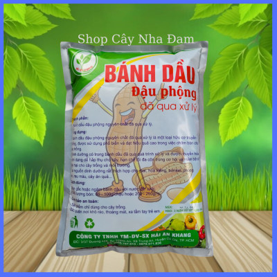 Bánh Dầu Đậu Phộng Nguyên Chất (Gói 1Kg) Phân Hữu Cơ Cho Mọi Cây Trồng