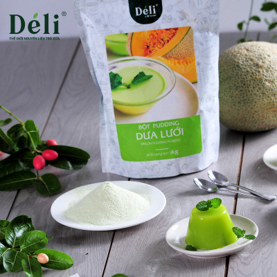 Pudding dưa lưới Déli - Túi 1Kg
