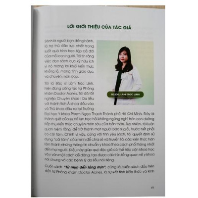 Sách Y Học - Từ Mụn Đến Láng Mịn - Chính Thông