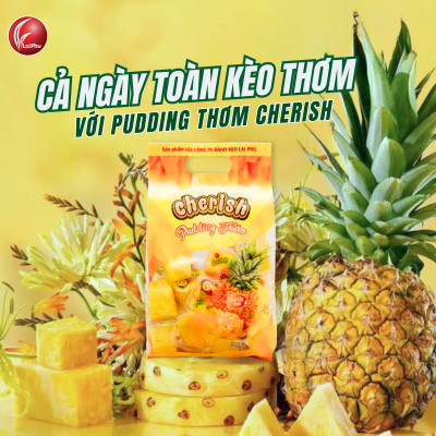 Thạch pudding Cherish vị Thơm 850g