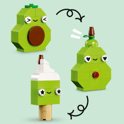 Đồ Chơi Lắp Ráp Bộ Gạch Chi Tiết Chủ Đề Ẩm Thực LEGO CLASSIC 11039 (150 chi tiết)