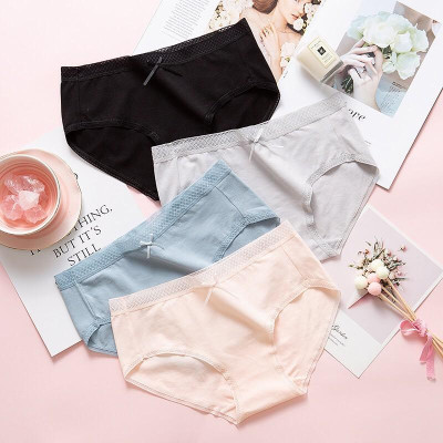 Quần Lót Hip Bow Cotton Phong Cách Hàn Quốc (Mã WL14)