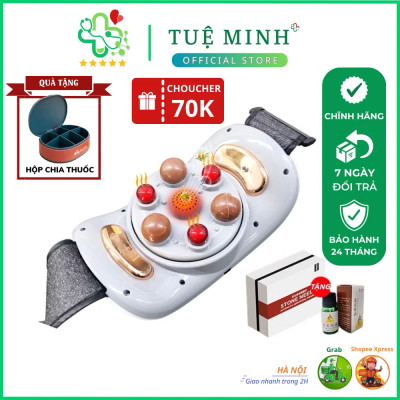 Đai Massage Bụng Hỗ Trợ tan Mỡ Bụng, Xoa Bóp Cùng Lúc Làm Nóng, Mát Xa Cổ Vai Lưng Đùi  Megou TY-308 BH 1 Năm