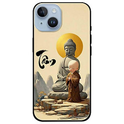 Ốp lưng dành cho Iphone 14 - 14 Plus - 14 Pro - 14 Pro Max - Chú Tiểu Tâm Nâu - Hàng Chính Hãng