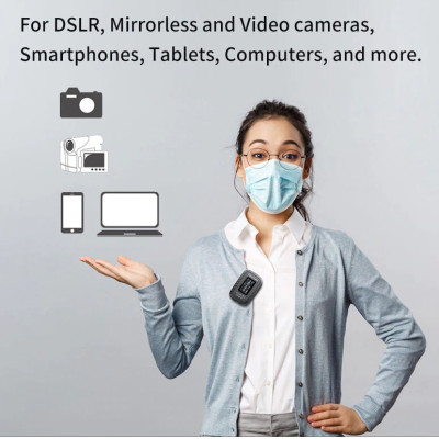 Micro thu âm không dây Saramonic Blink 500 Pro B2 (TX+TX+RX) - Hàng Chính Hãng