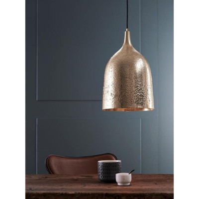 Đèn thả trang trí phòng, bàn ăn BONGO, thương hiệu Markslojd, Thụy Điển, chóa kim loại màu vàng